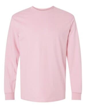 LIGHT PINK Gildan 2400 ultra cotton long sleeve t-shirt