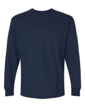 NAVY Gildan 2400 ultra cotton long sleeve t-shirt