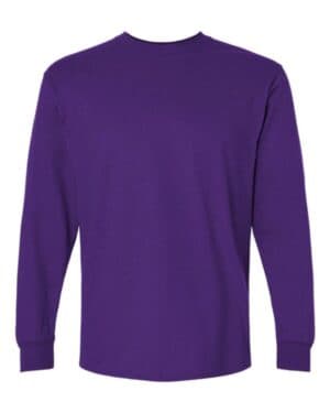 PURPLE Gildan 2400 ultra cotton long sleeve t-shirt