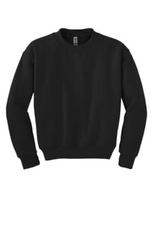 BLACK 18000B gildan-youth heavy blend crewneck sweatshirt
