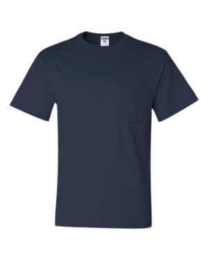 J. NAVY Jerzees 29MPR dri-power 50/50 pocket t-shirt