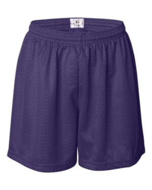 Badger 7216 women's pro mesh 5 shorts with solid liner