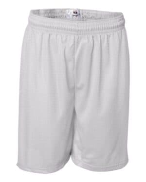 WHITE Badger 7207 pro mesh 7 shorts