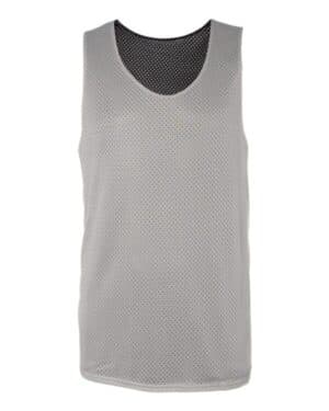 SILVER/ BLACK Badger 8529 pro mesh reversible tank top