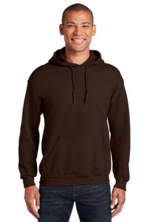 DARK CHOCOLATE 18500 gildan-heavy blend hooded sweatshirt