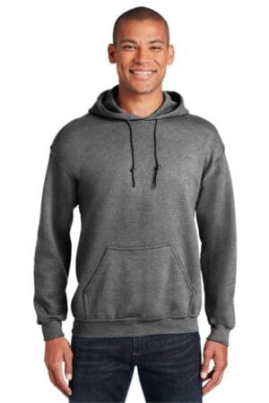 GRAPHITE HEATHER 18500 gildan-heavy blend hooded sweatshirt