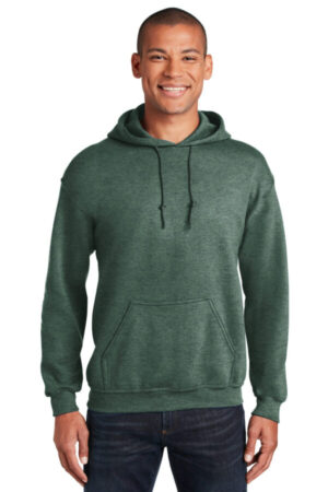 HEATHER SPORT DARK GREEN 18500 gildan-heavy blend hooded sweatshirt