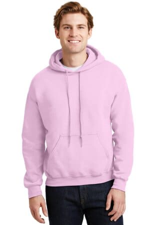 LIGHT PINK 18500 gildan-heavy blend hooded sweatshirt