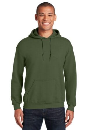 MILITARY GREEN 18500 gildan-heavy blend hooded sweatshirt