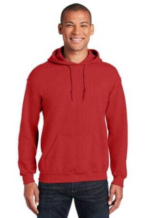 RED 18500 gildan-heavy blend hooded sweatshirt