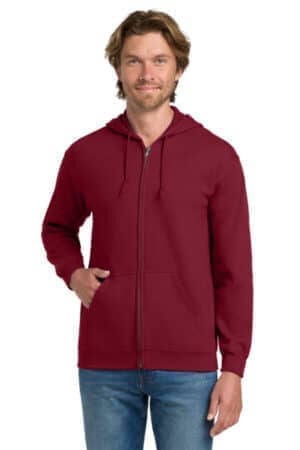 18600 gildan-heavy blend full-zip hooded sweatshirt