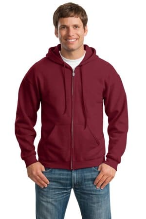 CARDINAL 18600 gildan-heavy blend full-zip hooded sweatshirt