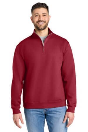 18810 gildan heavy blend 1/4-zip sweatshirt