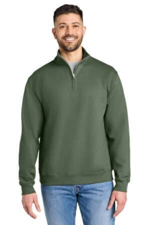 18810 gildan heavy blend 1/4-zip sweatshirt