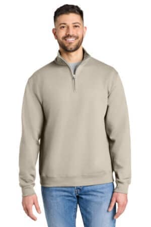 SAND 18810 gildan heavy blend 1/4-zip sweatshirt
