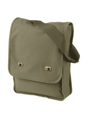 KHAKI GREEN Authentic pigment 1902 pigment-dyed canvas field bag