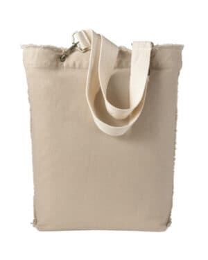 STONE Authentic pigment 1906 direct-dyed raw-edge tote