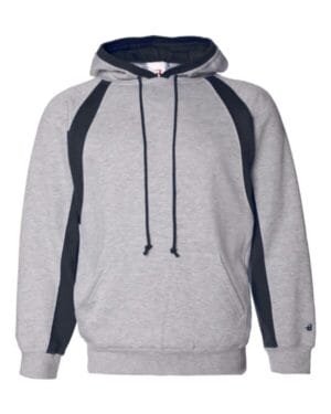 OXFORD/ NAVY Badger 1262 hook hooded sweatshirt
