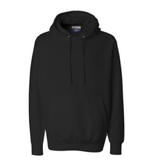 BLACK Weatherproof 7700 cross weave hooded sweatshirt