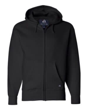 BLACK J america 8821 premium full-zip hooded sweatshirt