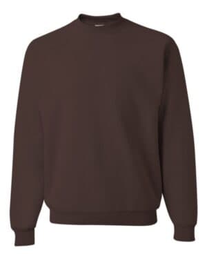 CHOCOLATE Jerzees 562MR nublend crewneck sweatshirt