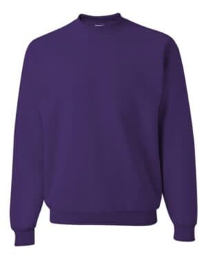 DEEP PURPLE Jerzees 562MR nublend crewneck sweatshirt