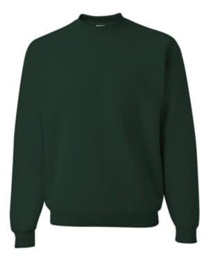 FOREST GREEN Jerzees 562MR nublend crewneck sweatshirt