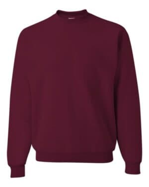 MAROON Jerzees 562MR nublend crewneck sweatshirt