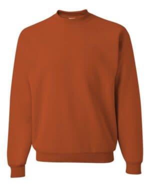 TEXAS ORANGE Jerzees 562MR nublend crewneck sweatshirt