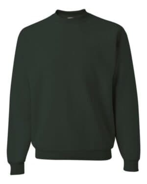 FOREST GREEN Jerzees 4662MR super sweats nublend crewneck sweatshirt