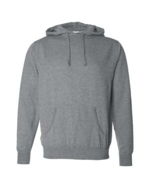 GUNMETAL HEATHER Independent trading co AFX4000 hooded sweatshirt