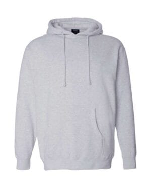 GREY HEATHER Independent trading co IND4000 heavyweight hooded sweatshirt
