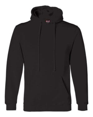BLACK Bayside 960 usa-made hooded sweatshirt