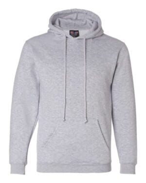 DARK ASH Bayside 960 usa-made hooded sweatshirt