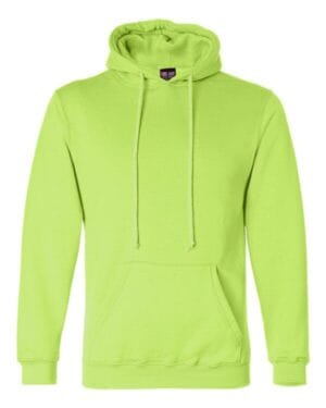 LIME GREEN Bayside 960 usa-made hooded sweatshirt