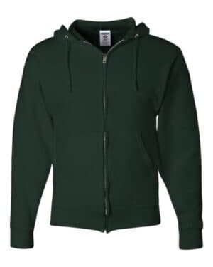 Jerzees 993MR nublend full-zip hooded sweatshirt