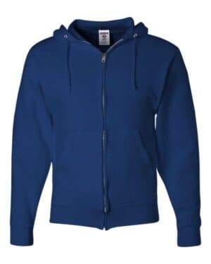 ROYAL Jerzees 993MR nublend full-zip hooded sweatshirt
