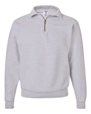 ASH 4528MR super sweats nublend quarter-zip cadet collar sweatshirt