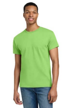 LIME 2000 gildan-ultra cotton 100% us cotton t-shirt