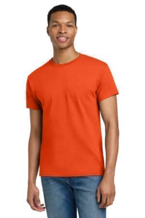 ORANGE 2000 gildan-ultra cotton 100% us cotton t-shirt