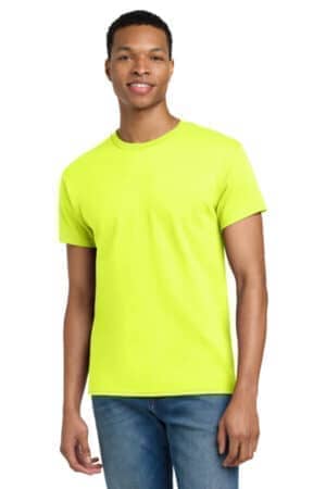 SAFETY GREEN 2000 gildan-ultra cotton 100% us cotton t-shirt