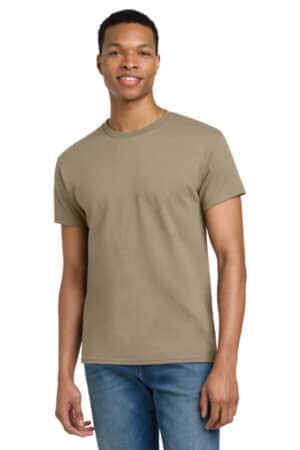 TAN 2000 gildan-ultra cotton 100% us cotton t-shirt