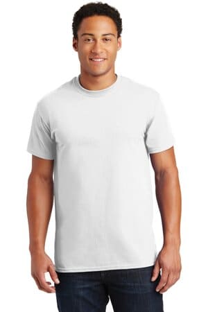 WHITE 2000 gildan-ultra cotton 100% us cotton t-shirt