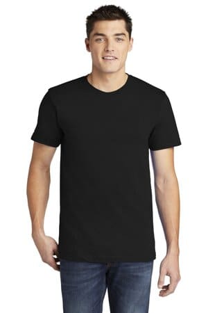 BLACK 2001A american apparel usa collection fine jersey t-shirt
