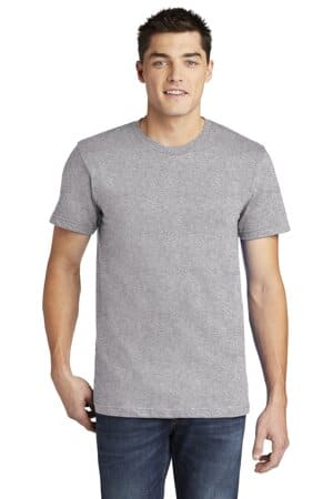 HEATHER GREY 2001A american apparel usa collection fine jersey t-shirt