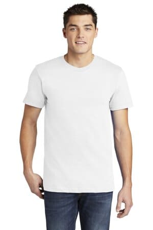 WHITE 2001A american apparel usa collection fine jersey t-shirt
