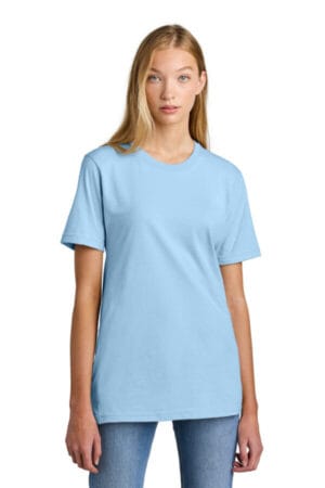 BABY BLUE 2001 american apparel fine jersey unisex t-shirt