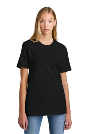 BLACK 2001 american apparel fine jersey unisex t-shirt