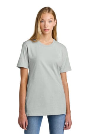 NEW SILVER 2001 american apparel fine jersey unisex t-shirt