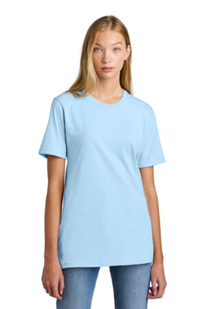 POWDER BLUE 2001 american apparel fine jersey unisex t-shirt